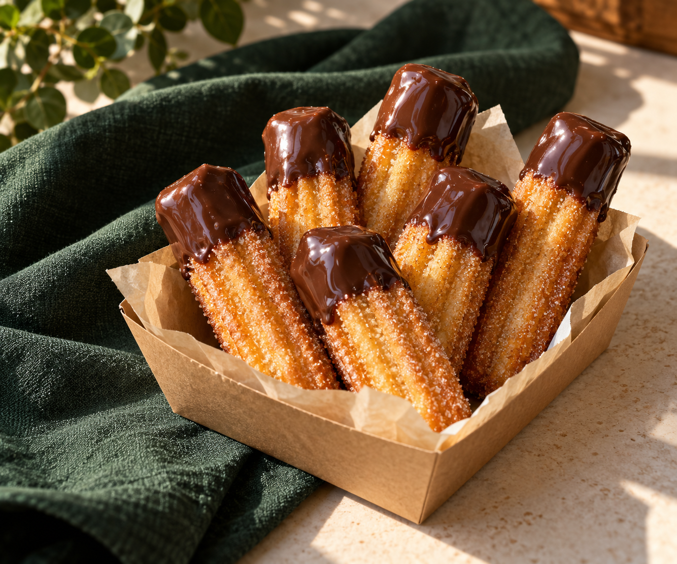 Churros bañados