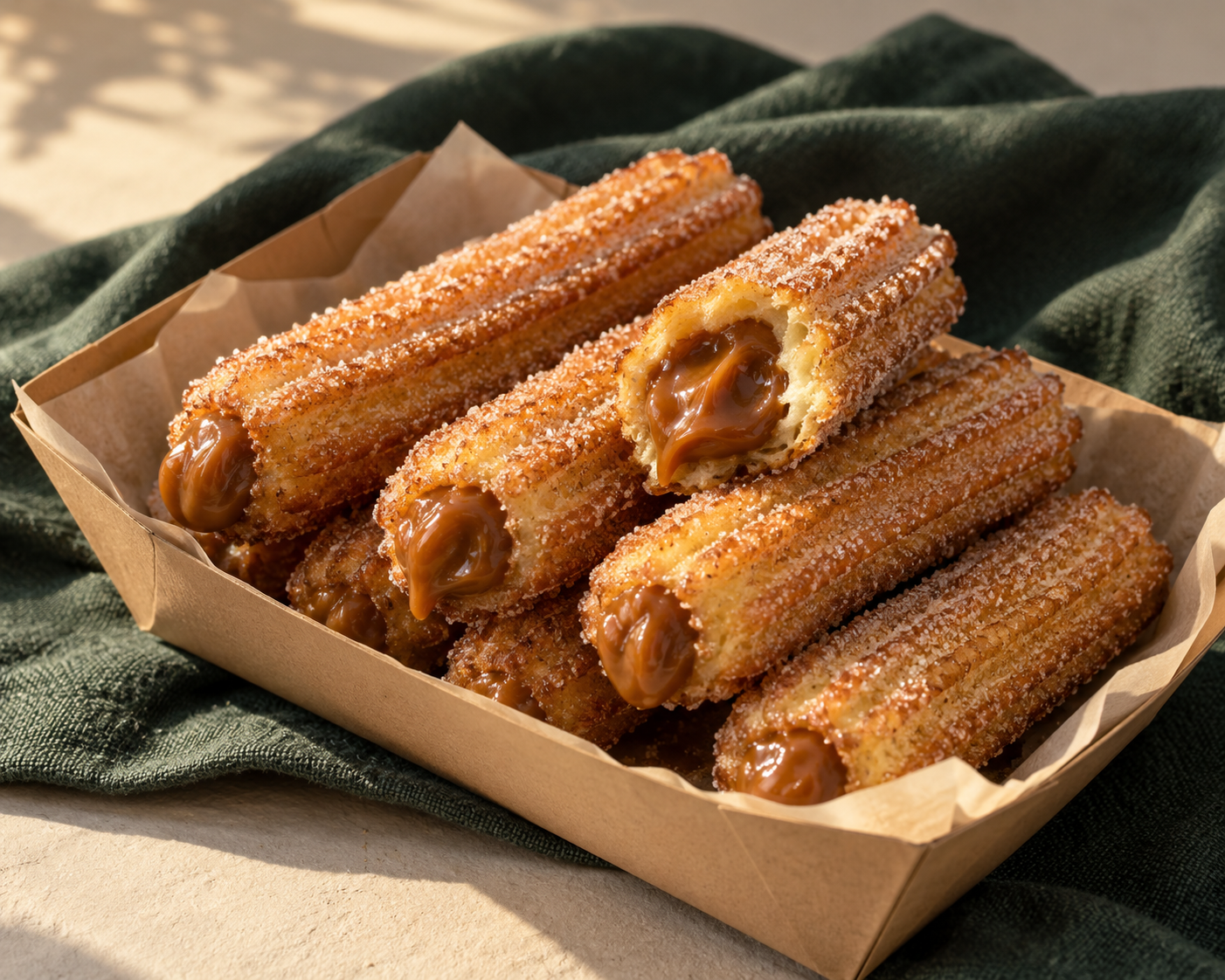 Churros rellenos